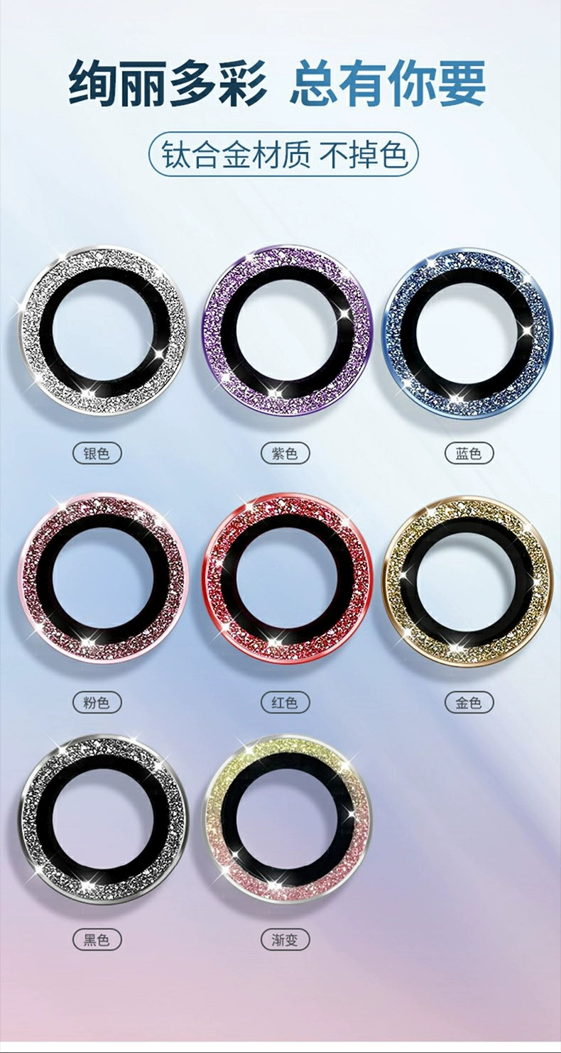 Adecuado para Samsung zflip5 trasero águila ojo brillo lente película protectora Samsung zfol5 brillo lente película