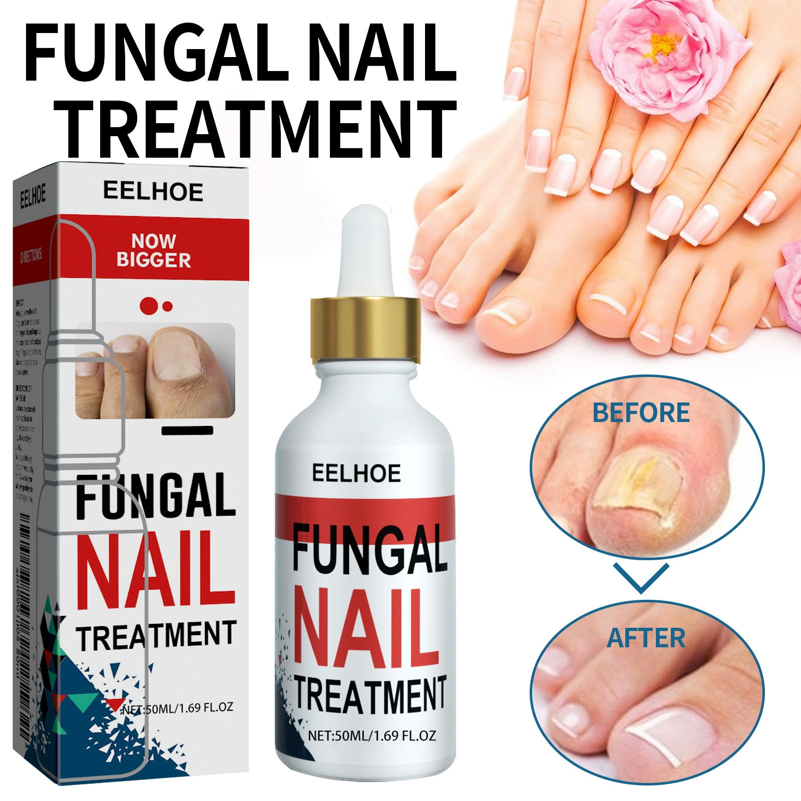 EELHOE раствор для восстановления ногтей для ногтей Гладкая эссенция для ногтей Мягкая утолщение ногтей
