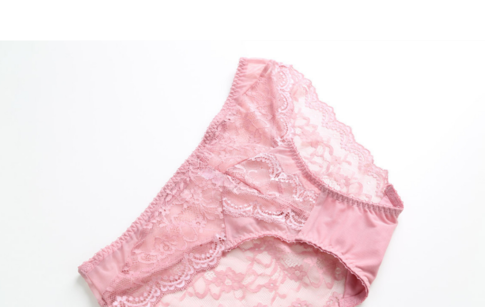 Women's Lace Bra And Briefs Set Comfortable Cotton For Large Bust_voghion.com