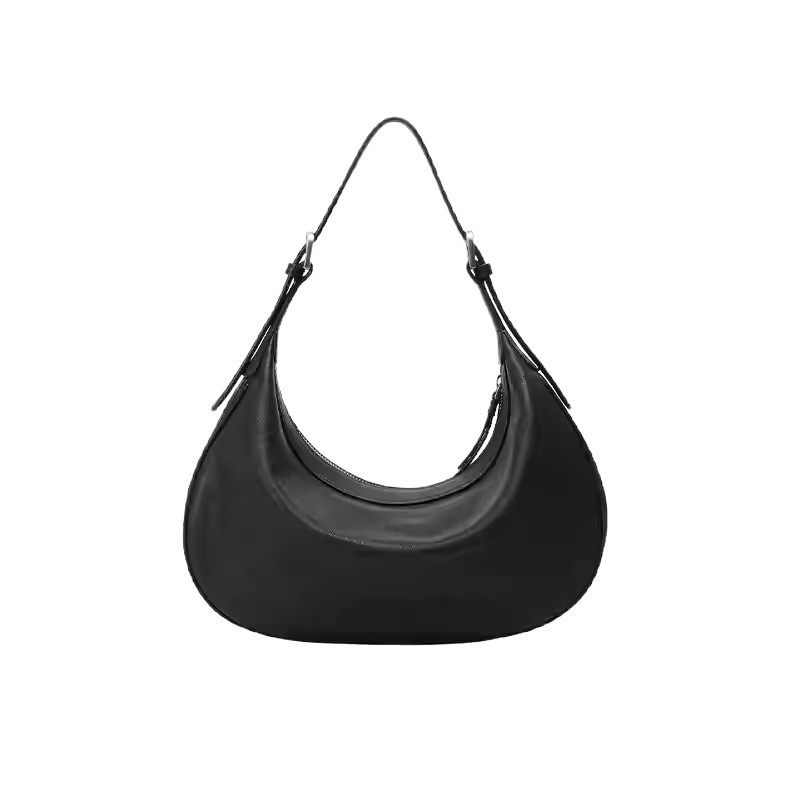 2026 New Vegetable-Tanned Sheepskin Crescent Hobo Bag Simple Casual Versatile Commuter Crossbody Shoulder Underarm Bag For Women - Thumbnail 5