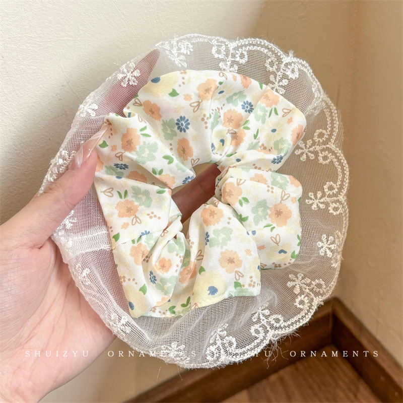 Francés punto de onda gris negro arco de bolas de cabello de bolas de cabello de alta elasticidad correa de cabello joyas de cabello