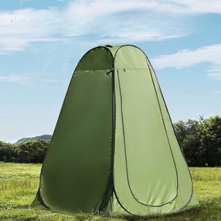 Cross-Border Outdoor Camping Toilet Shower Tent Automatic Bathing Fishing Bathing Changing Tent Single-Layer Steel Tent