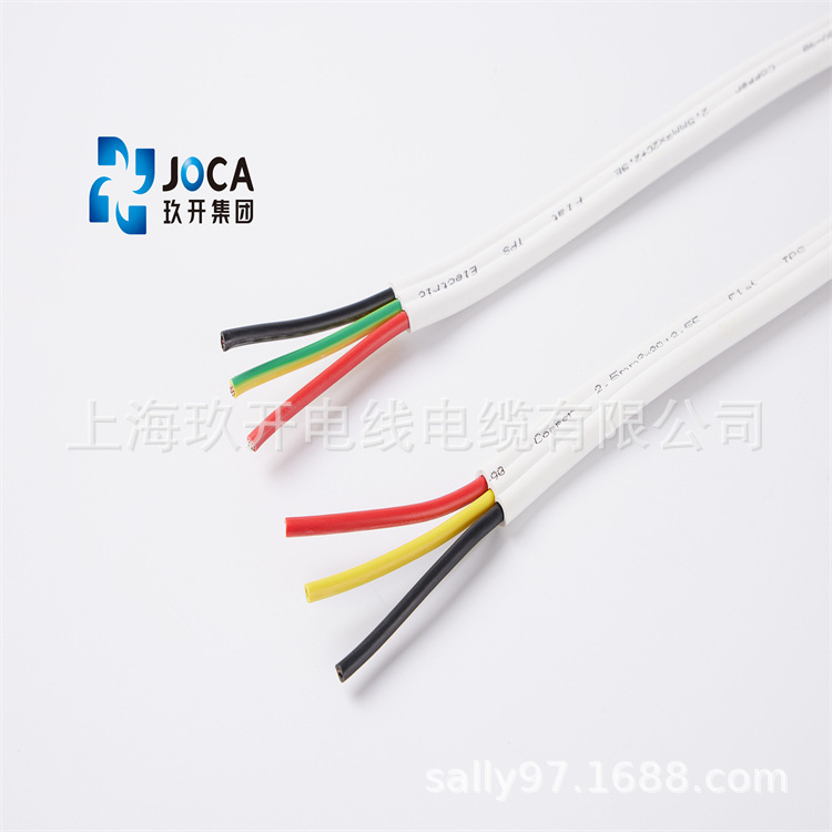Jiankou Saa Australian Standard Wire 3-Core Flat Round Wire Tps3*1.5 2.5 4 Square Hard Copper Core Sheathed Wire