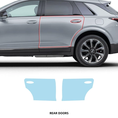 Car Protective Film No-Cut Invisible – Car paint protective film - one-tpu-film-for-the-rear-door-imported-tpu-film-specially-cut-for-special-vehicles