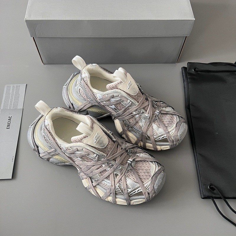 新しい BL メッシュ通気性キャットウォークレトロ高さ増加古い汚れた靴 3x ウェビングお父さん靴カップル靴|undefined