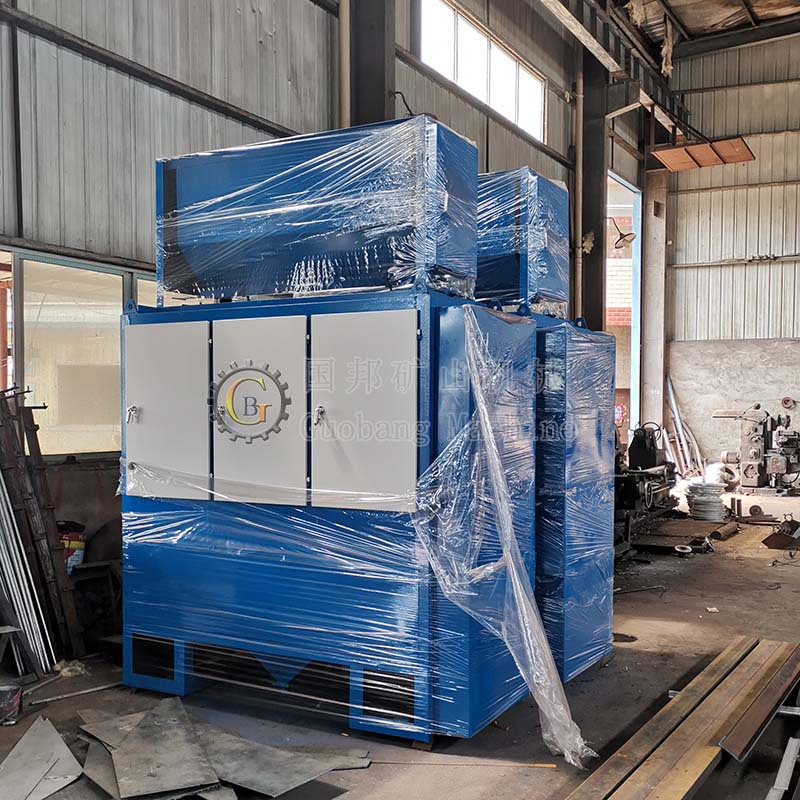 国邦双辊高压电选机石英砂干法除碳除铁设备钛铁矿电力精选选矿机