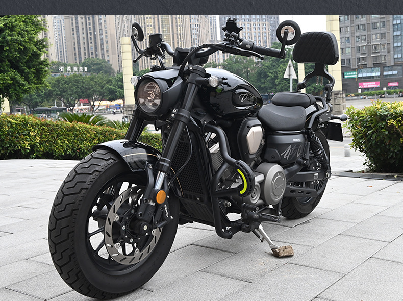 Suitable for Benda Jinjila 450 Motorcycle Bumper, Anti-Fall Guard Bar, Side Bag, Folding Backrest, and Rack Modification Parts