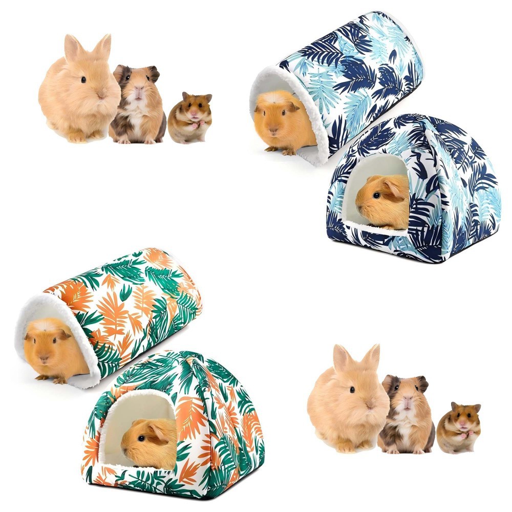 Stock disponible del fabricante, dropshipping disponible: jaula para hámster, túnel para cobayas, escondite para mascotas pequeñas para murciélagos voladores, erizos, conejos.