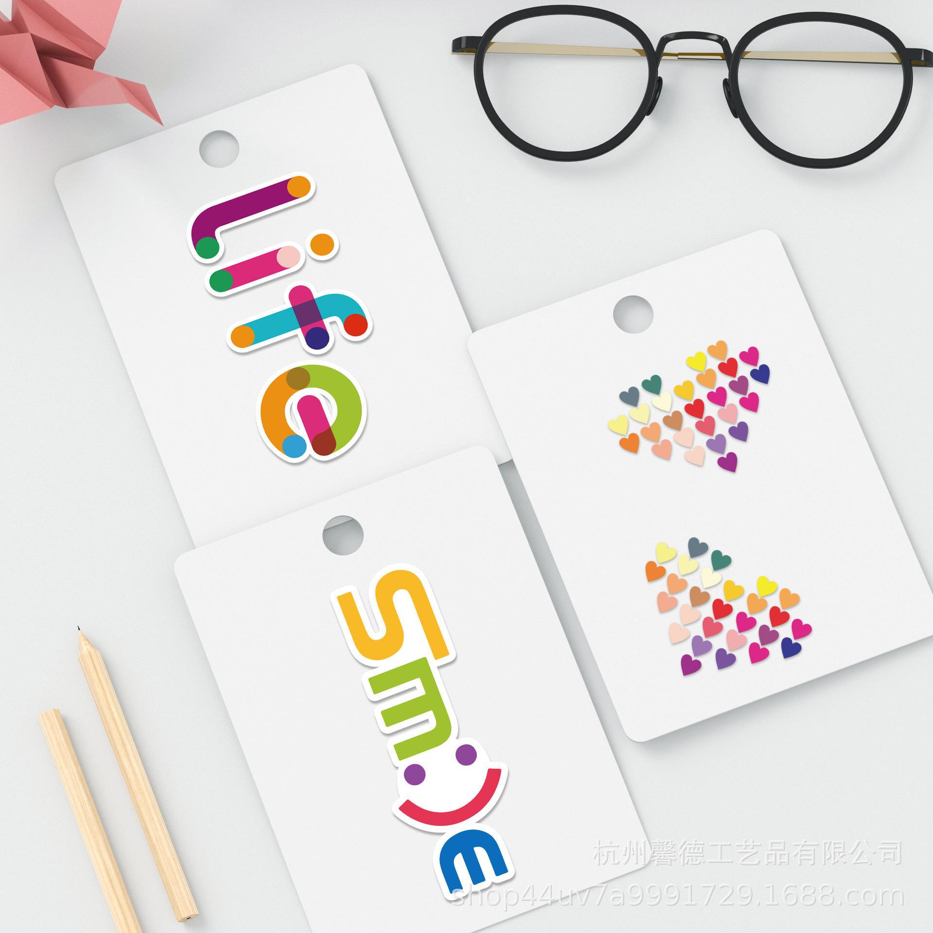 Pegatinas “smile” kraft DIY, etiquetas adhesivas decorativas para cajas de regalo y embalaje