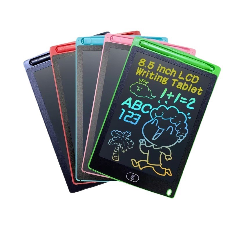 Tablero de dibujo graffiti de color para niños Tablero de escritura LCD de 12 pulgadas transfronterizo de 8,5 pulgadas Tablero de escritura electrónica Tablero de dibujo de protección ocular
