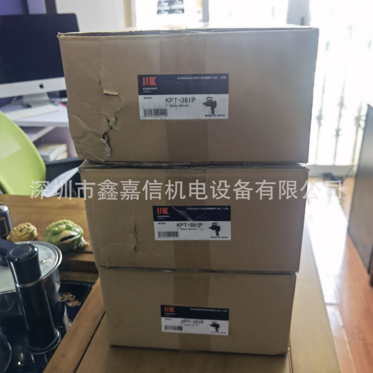 批发日本 KAWASAKI川崎 1寸气动扳手 KPT-381P