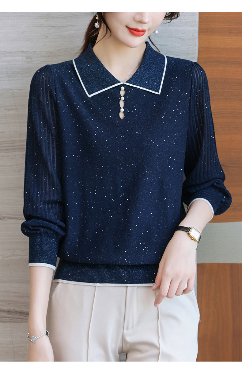 E5762 1080K ÁO LEN NỮ TAIRYA ÁO LEN DÀI TAY MÙA XUÂN THU ĐÔNG KÍN CỔ THỜI TRANG NỮ G03 SẢN PHẨM MỚI