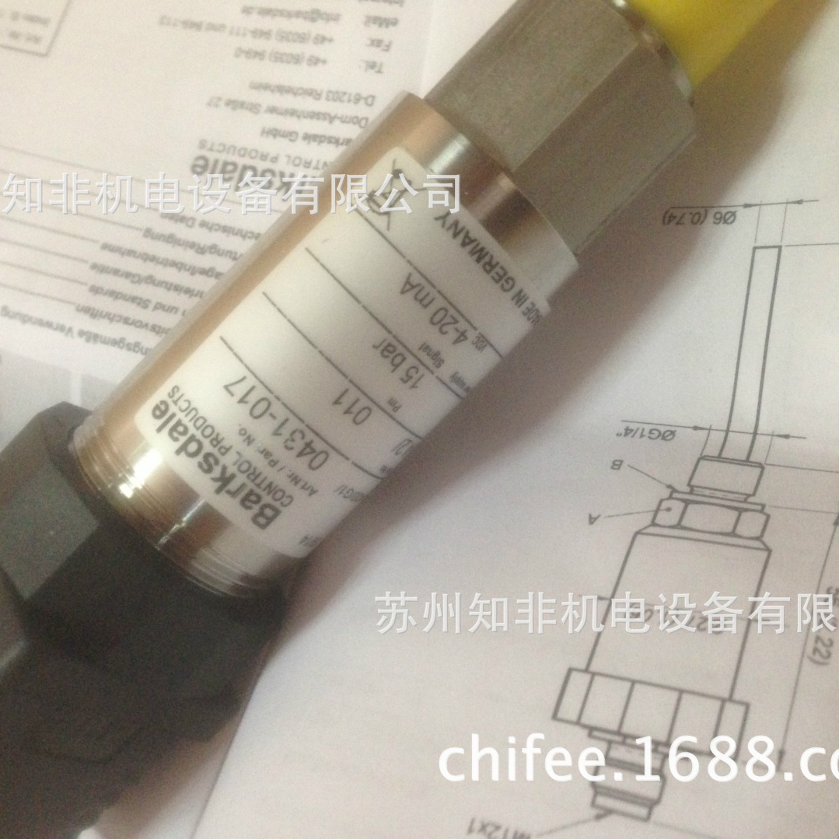 德国BARKSDALE巴士德UPA2-EX/625T4/627H4压力传感器E1H/425H现货
