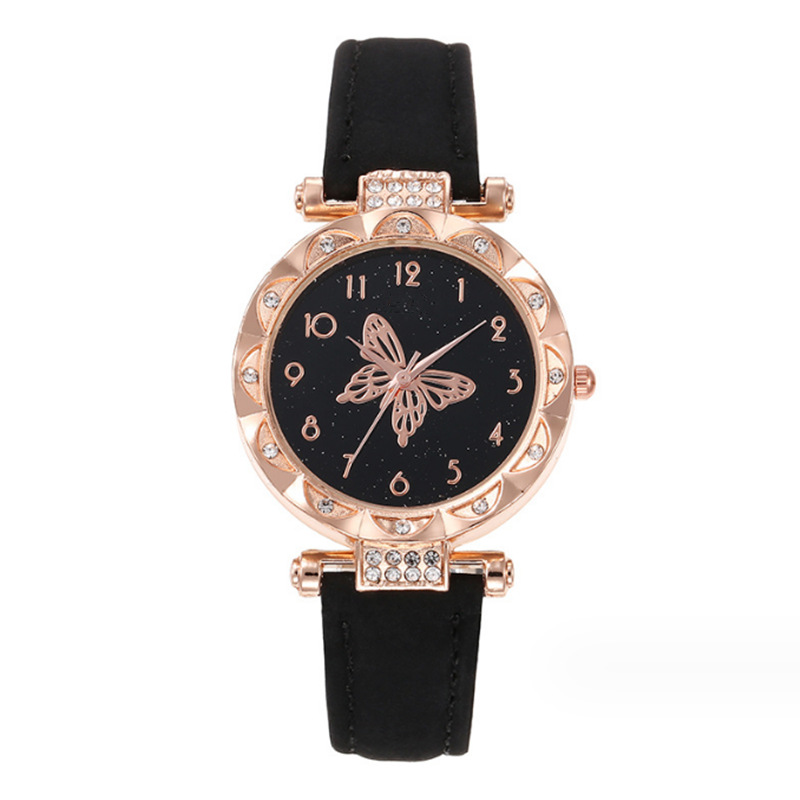 80g Weight Ordinary Glass Mirror Material Flannel bag Strap Material Watch Classification Pointer Display Type Buckle Buckle Style Round Dial Shape Daily, Street Occasion Quartz Movement Butterfly Pattern Women's Gender Casual Style Casual Butterfly Buckle Quartz Women's Watches 13