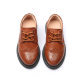 Boys' Leather Shoes Soft-soled Children's Black British Style Performance Shoes Boys Performance Shoes Middle School Students Single Shoes