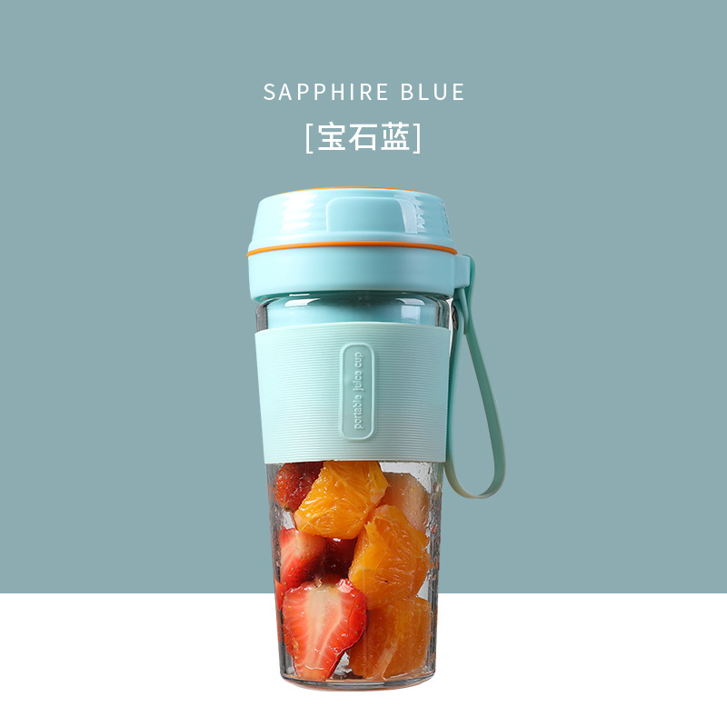 Mini exprimidor de jugo inalámbrico máquina de jugo doméstica mini pequeña máquina de cocina eléctrica portátil para estudiantes jugo frito