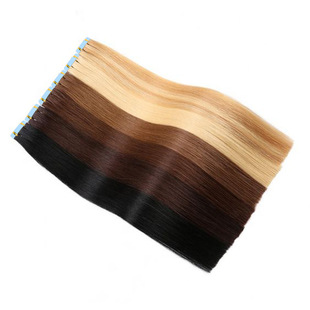 European and American Wigs, Hair Extensions, Full Human Hair, Pu Film Hair, Human Hair Extensions Tape in
