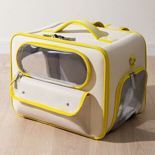 Portable Backpack for Cats When Going Out, Single Shoulder, Diagonal, Portable Rabbit, Breathable, Large Capacity Foldableing for Small and Medium-Sized Dogs