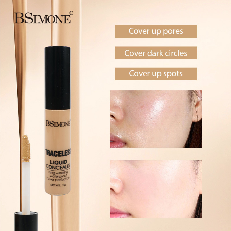 Corrector Líquido Facial Hidratante De Larga Duración para Rostro
