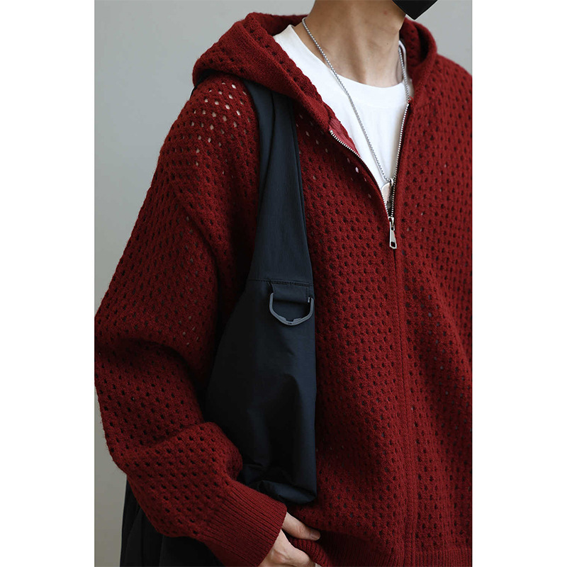 Autumn thin design Japanese retro hoody