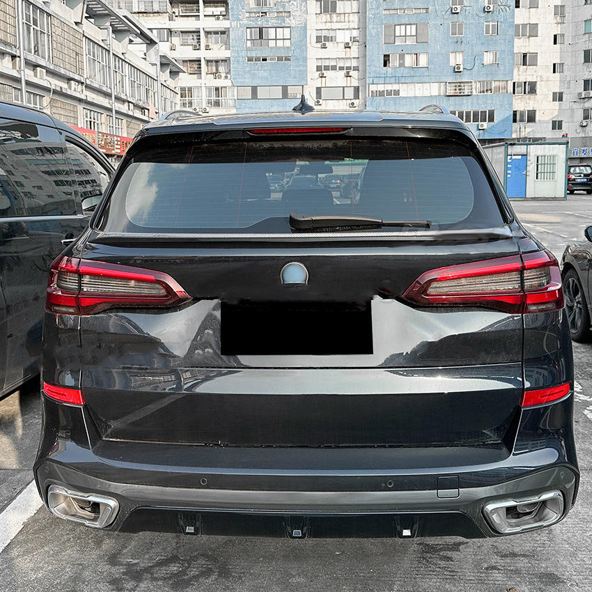 Suitable for BMW X5 G05 2019+ center wing, small rear spoiler, top wing, center wing, fixed wind spoiler, cross-border modification parts