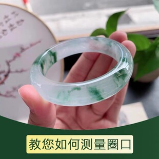 Method for measuring ring mouth of jade bracelet