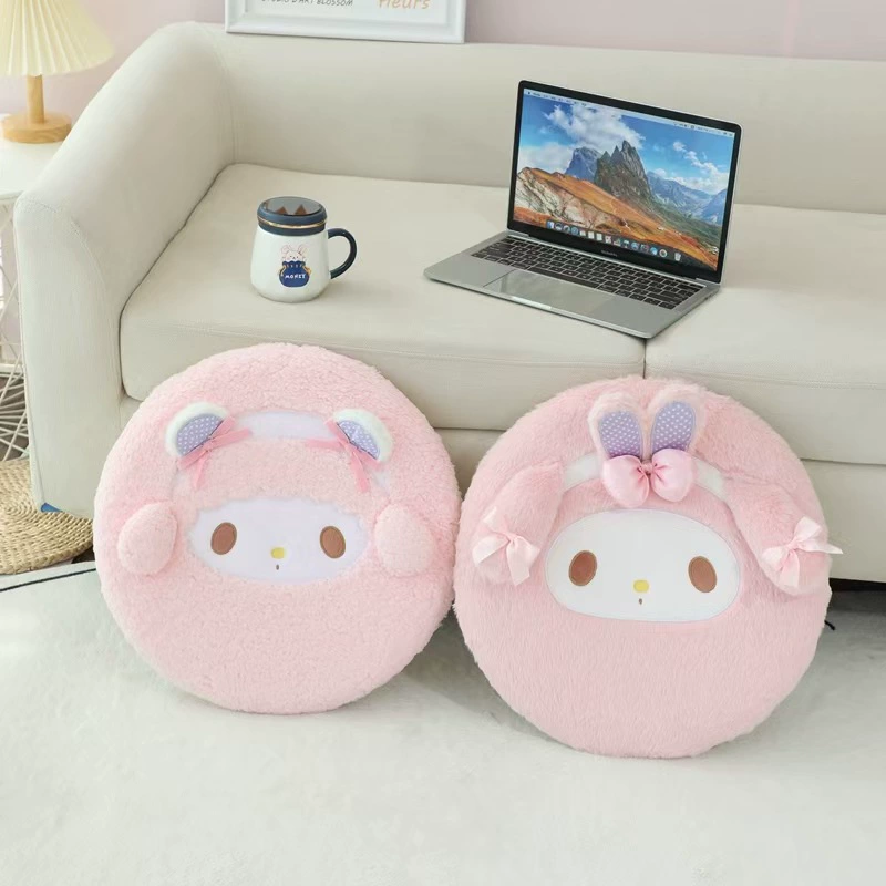 Cartoon pillow, keep warm non-slip seat, increased thickness