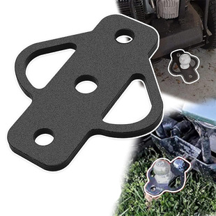 Heavy-Duty Trailer Hook Adapter with Bolt Receiver Garden Flatbed Tractor Bracket Atv Hook Accessories