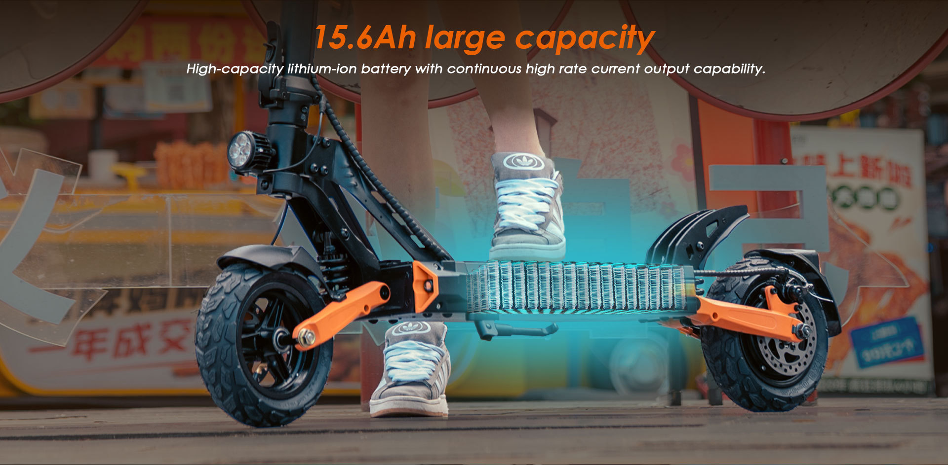 Kukirin G2Pro Electric Scooter Can Be Used for Sitting and Riding, Three-In-One 90% off Wheel Electric Mobility Scooter