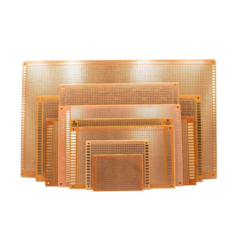 万能板电木板2.54MM实验板PCB电路板洞洞板5*7*9*15 10*15*18*30