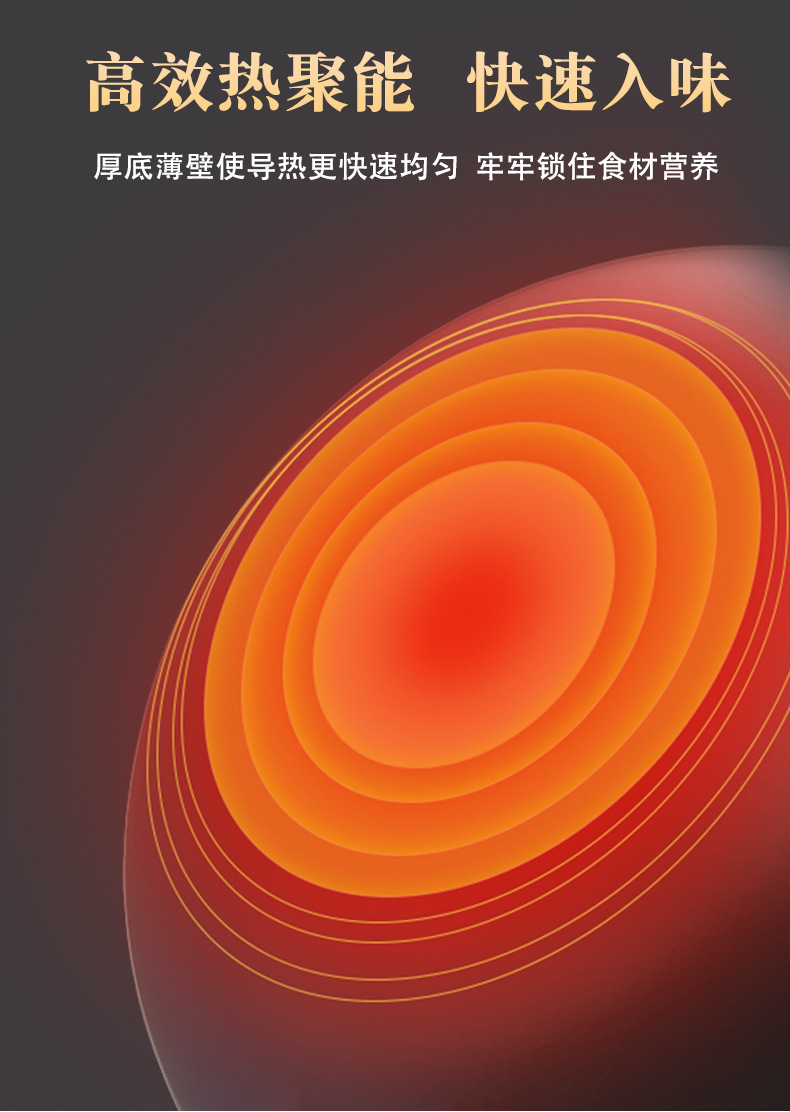 麦饭石炒锅电磁炉通用不沾锅章丘铁锅炒菜锅礼品套装不粘锅具批发详情8