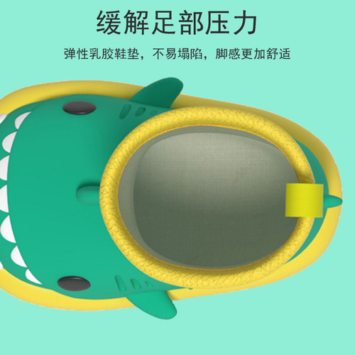 Cartoon Shark Children's Rain Boots for 2-5 Year Old Boys and Girls, PVC Soft Sole Non-Slip Rain Boots for Kids, Dual Color Waterproof Outdoor Shoes for Boys and Girls