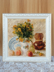 A5L畫框裝裱實木38國字畫書法十字繡鑽石正方形相框50外框架掛牆