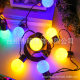 Outdoor Wedding Camping Atmosphere Lights Large Round Ball String Lights Camp Canopy Tent Decorative Lights Camping Decorative String