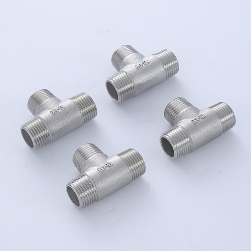 Factory supplies three-way straight external thread direct splicing external thread elbow for water heater accessories, complete specifications