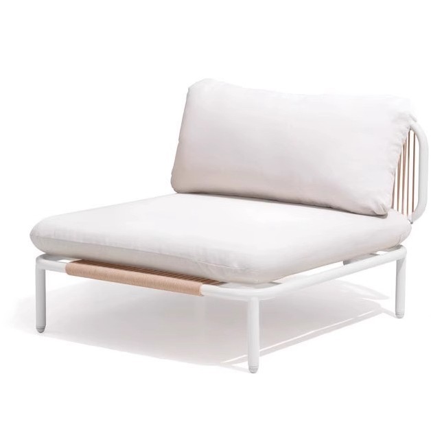 Sofá al aire libre patio villa de alta calidad seda