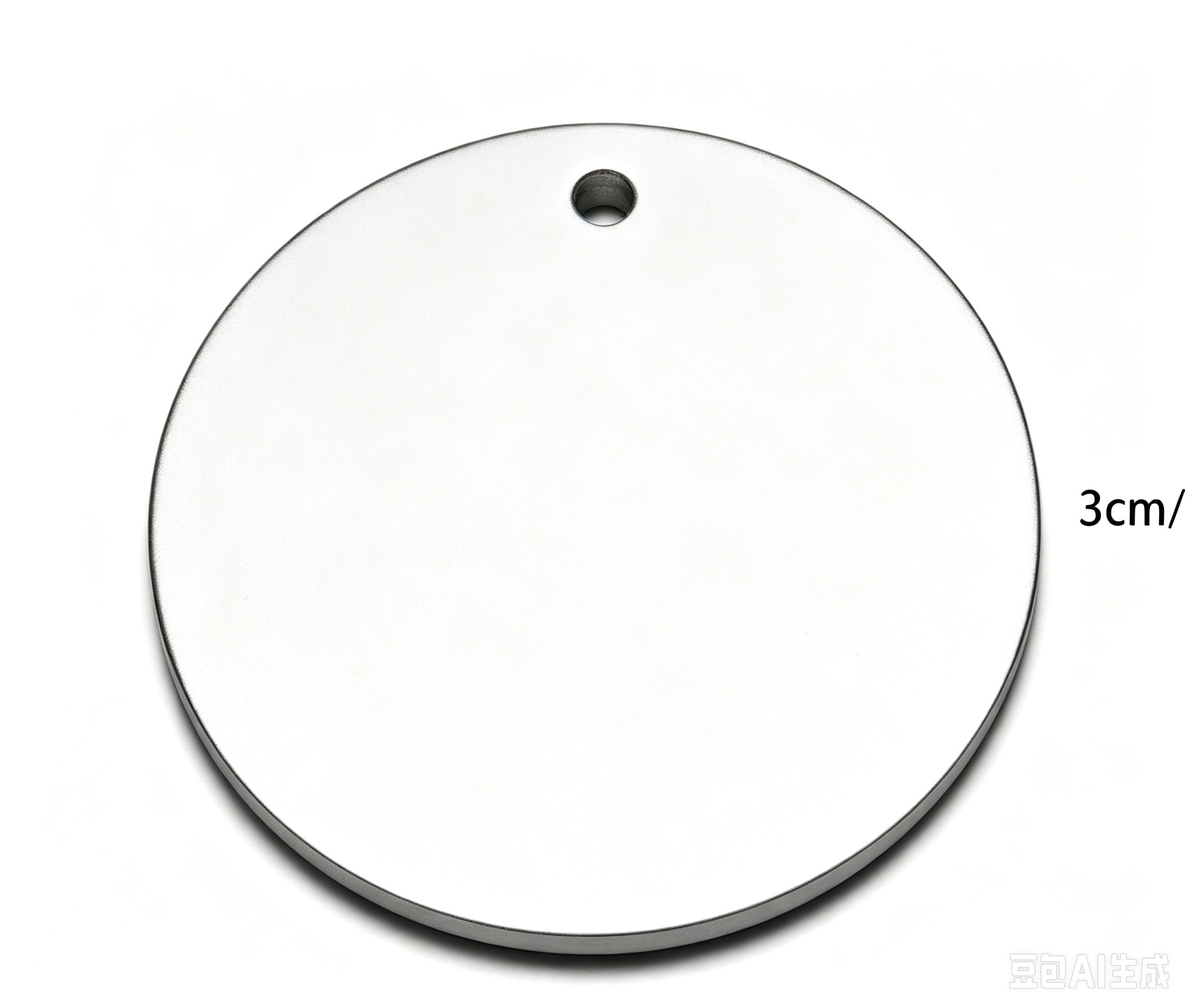 Placa Militar en Blanco de Acero Inoxidable para Collares y Llaveros image 8