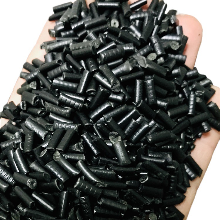 黑色聚丙烯pp塑料粒再生料 黑色聚丙pp颗粒 黑色pp再生塑料颗粒