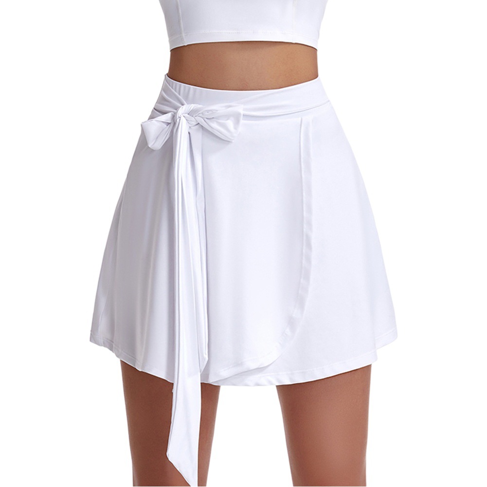 Cross-Border Fashion Design Yoga Skirt for Women, Summer High-Waisted Butt-Lifting Fitness Skirt, Training Sports Tennis Short Skirt