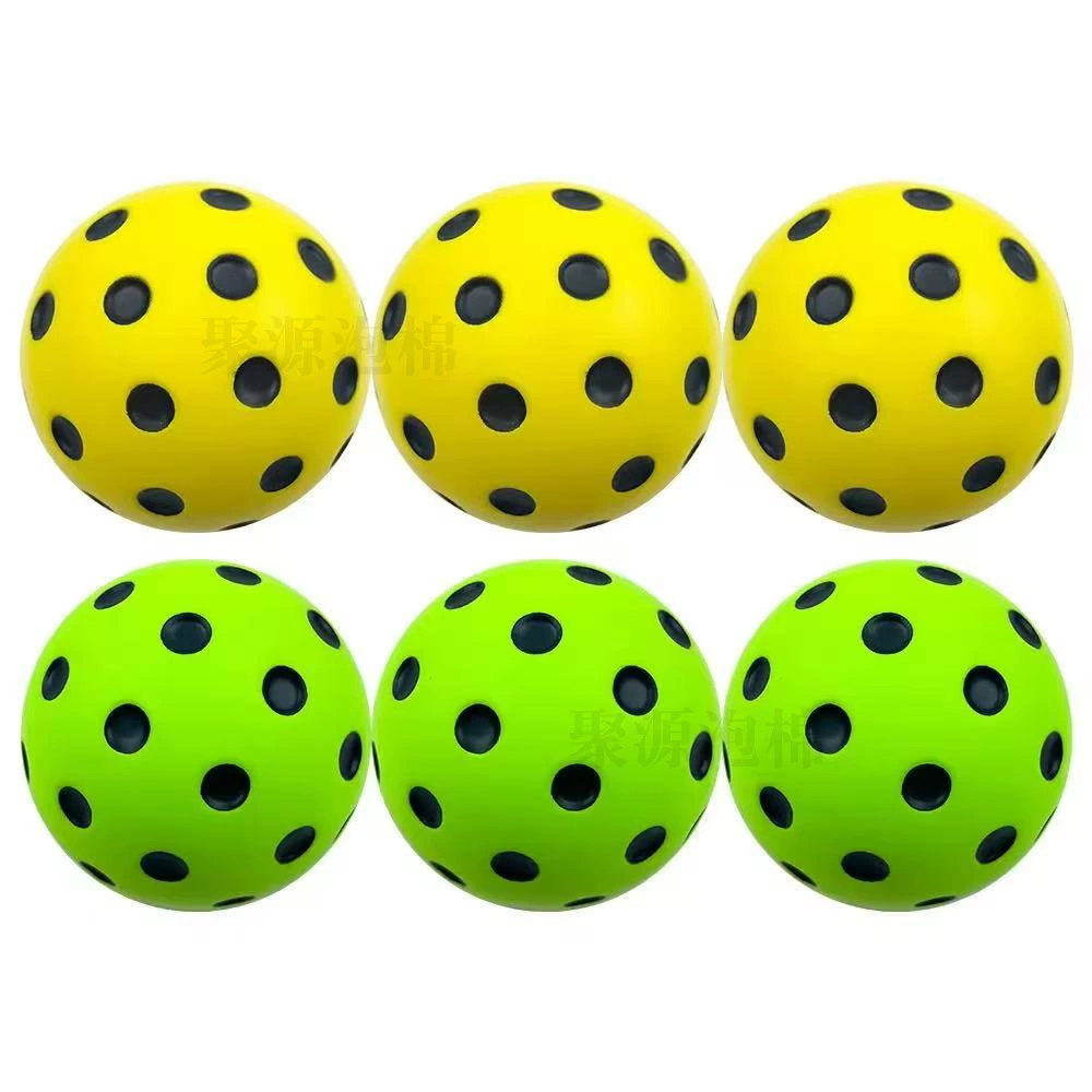 Пенополиуретановая губка 74 мм, бесшумная, для пиклбола, высокоэластичная, точечная, из полиуретановой пены