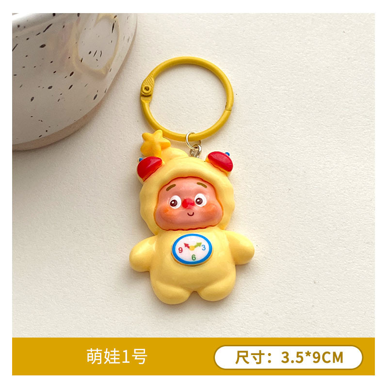 大号卡通星星人钥匙扣挂件 可爱diy树脂配件挂件服饰包包饰品批发|undefined