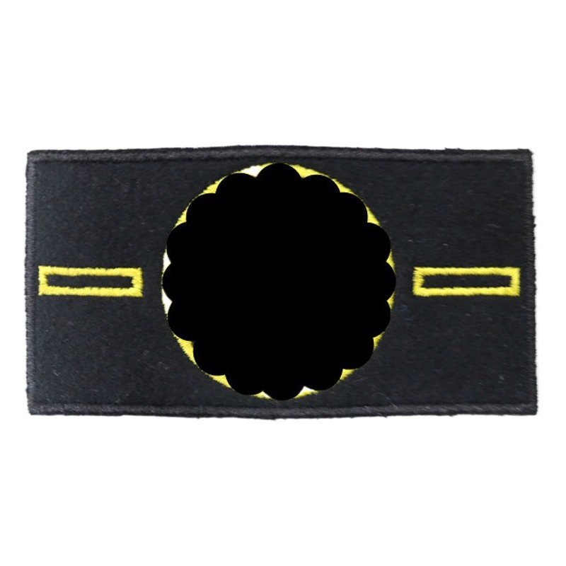 StandarDbadgE BlackWhite Gold Популярные черные повязки с вышивкой компасом
