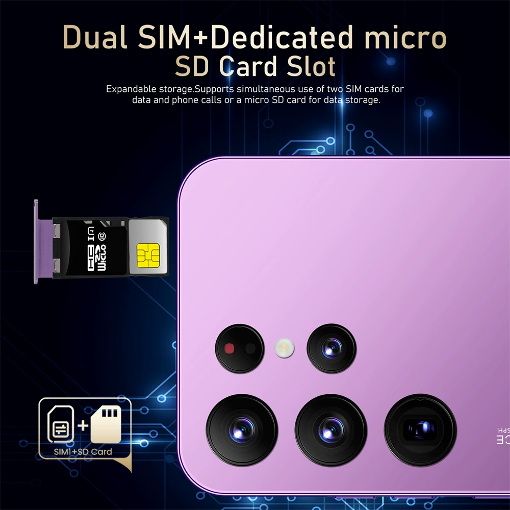 S23, смартфон, 7.3 дюйма, широкий экран, Android 16, (Physicals), полноэкранный дисплей
