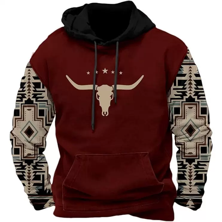 欧美3d卫衣 新款男装卫衣时尚街头穿搭连帽衫US