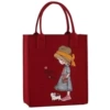 Little Red Girl - Felt Bag