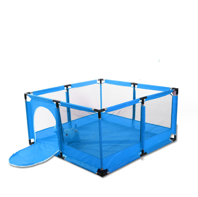 Valla de juegos para niños, valla protectora para bebés, tapete de gateo, protección de seguridad para el hogar en interiores
