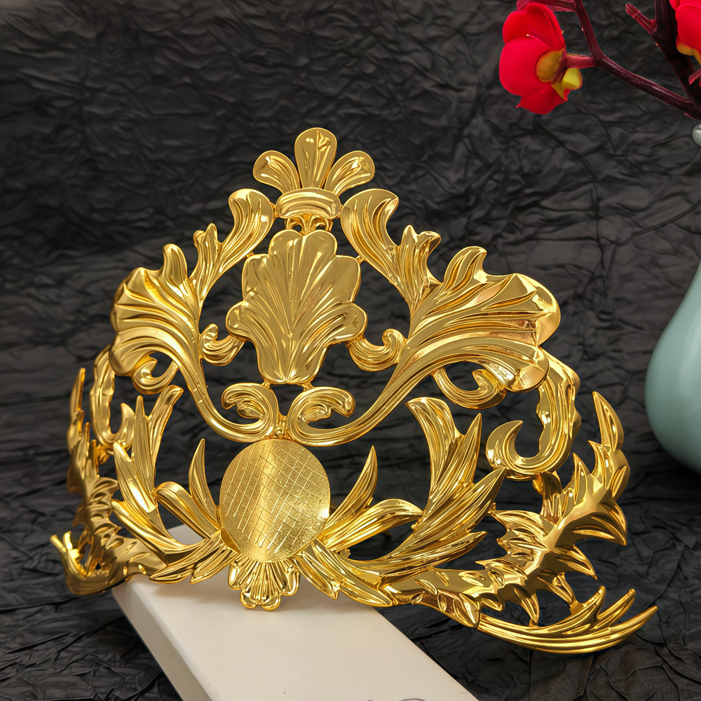 Yingyi Jewelry DIY Ming-Style New Fairy Crown Ancient Style Hair Accessories Hanfu Accessories Bridal Headwear Materials and Parts
