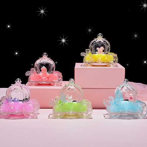 Internet celebrity creative cartoon floating hourglass ornament pumpkin car oil drop pen insert liquid quicksand toy gift factory