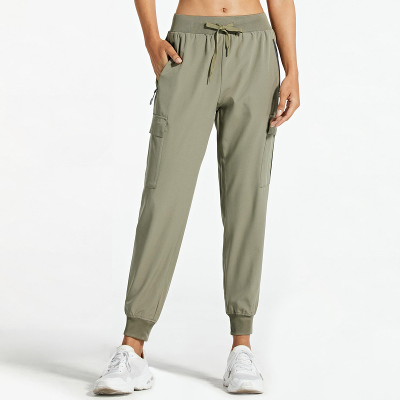 Cross-Border Women's Workwear Jogging Pants Quick-Drying Sun Protection Breathable Hiking Sports Casual Pants Outdoor Running Hiking Pants