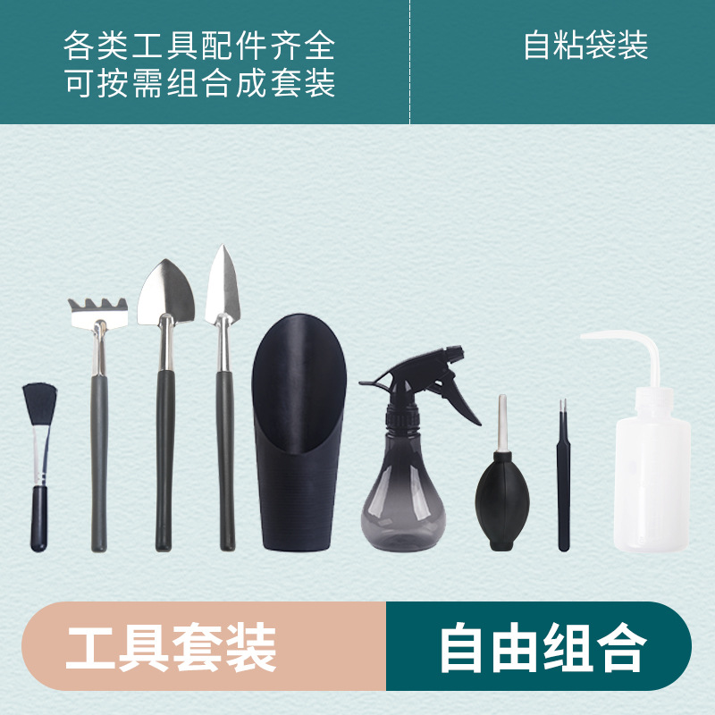 多肉植物大号工具种植套塑料养花种菜浇花园艺花园工具亚马逊爆款
